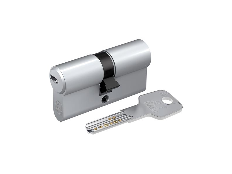 Basi Bm5000-0025, Euro-Profilzylinder, Silber, 3 Stück(E), 1 Stück(E), 319 G, 1,5 Cm
