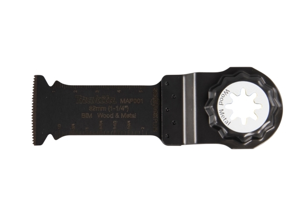 Makita B-66329, Savklinge, Metal, Træ, Bimetal, 6 cm, 32 mm, 1 stk