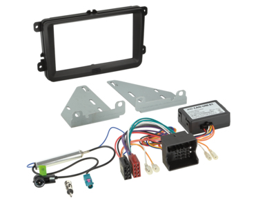 Acv 621320-30-01, Radioblende, Auto, Schwarz, Monochromatisch, Kunststoff, Seat Seat Alhambra (7N) 10/2010 - 2015 Seat Leon (1P/1Pn Facelift) 03/2009