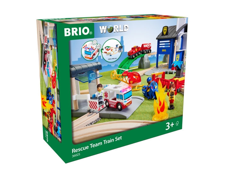 BRIO 36025 Räddningsteam tågset | Andra leksaksmärken - BRIO | GameStuff