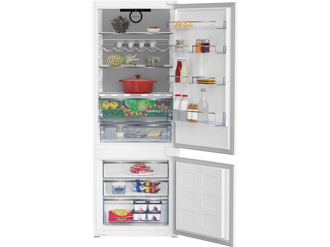 Šaldytuvas BEKO BCNE400E50SHN BEKO BCNE400E50SHN