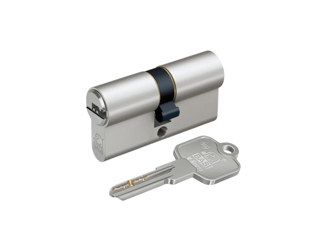 BASI VB5200-1015, Europrofilcylinder, Kromfärgad, 3 styck, 388 g, 1,5 cm | Huset - Säkerhet & Larm - Lås | GameStuff