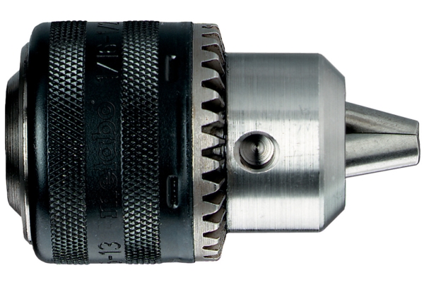 Metabo 635008000, Tandkransborepatron, 0,5 mm, 6,5 mm, 3/8-24, 3 cm, Sort, Rustfrit stål