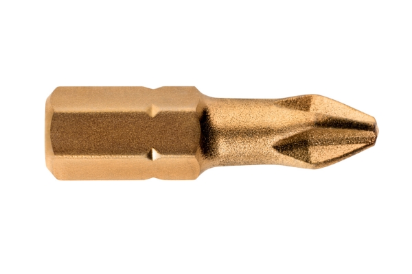 Metabo 628501000, 3 Stk, Ph 2, 25 Mm, 25,4 / 4 Mm (1 / 4"), Sekskantet