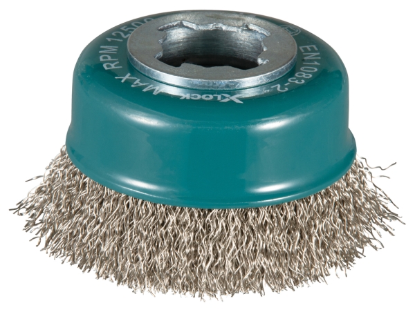 Makita D-73346, Slibebørste, Kulstofstål, 12500 rpm, Makita, Flerfarvet, Rund