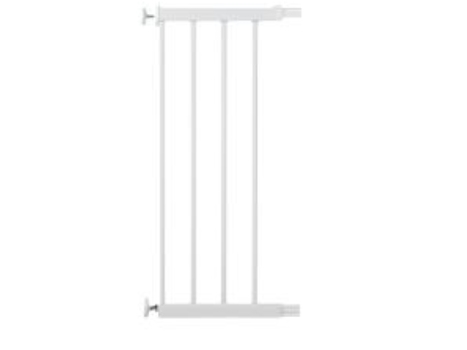 Billede af Safety 1St Auto Close, Sikkerhedslåge Udvidelse, Hvid, Stål, 1 Stk, Flat Step, Auto Close, Easy Close Metal And Essential Metal Gate, 280 Mm