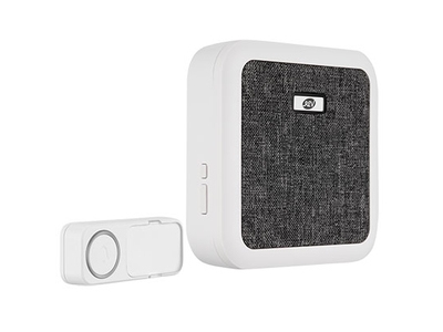 REV 0082600103, Grå, Hvid, Plast, Trådløs, 433 Mhz, 150 m, 100 dB