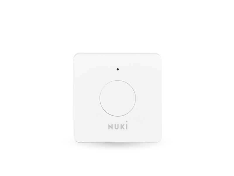 Nuki Opener, Knopf, Weiß, Nuki, 10 - 40 °C, 70 Mm, 22 Mm