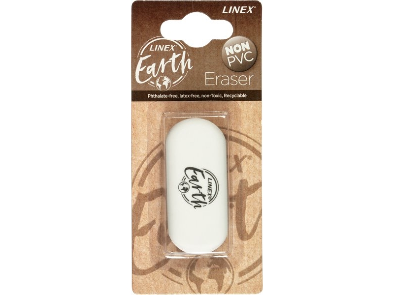 Linex Earth suddgummi, i blisterförpackning | Skrivredskap - Märkpennor - Permanent Marker | GameStuff