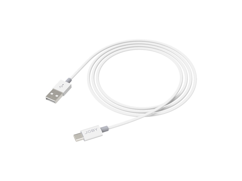 Joby Lade- Und Synchronisierungskabel Usb-A Auf Usb-C 1,2 M, 1,2 M, Usb A, Usb C, Usb 2.0, 480 Mbit/S, Weiß