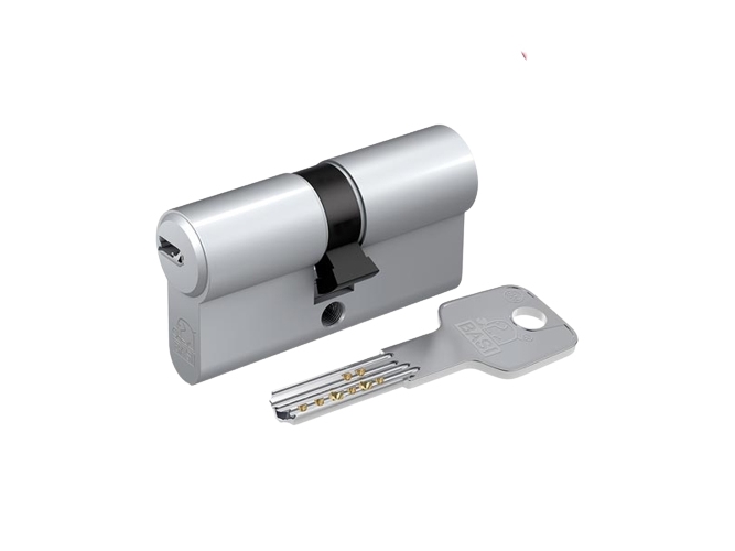 Basi Bm5201-0000-0040, Euro-Profilzylinder, Silber, 3 Stück(E), 1 Stück(E), 251 G, 1,5 Cm