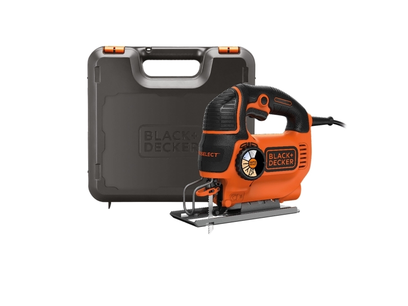 Black & Decker KS801SEK, Orange, Svart, 45°, 8 cm, 1,9 cm, 1,5 cm, 5 mm