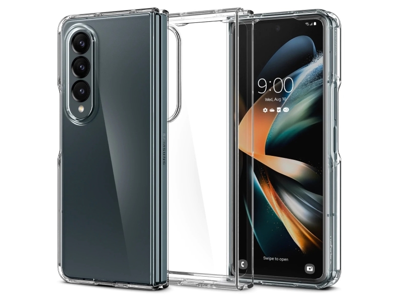 Spigen Crystal Hybrid Sam Galaxy Z Fold 4 Klar/Kristallklar Acs05101