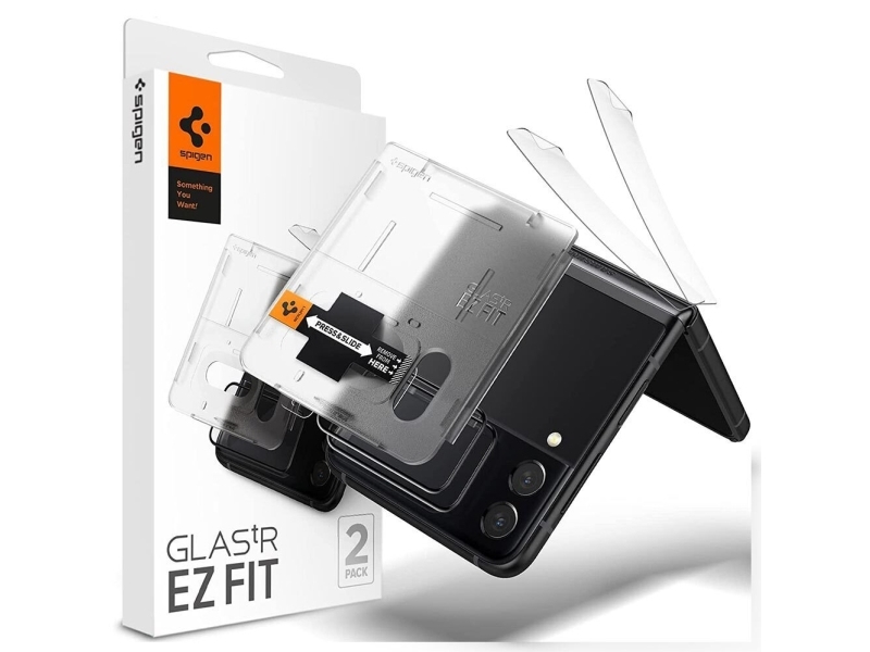Spigen Agl05321 Samsung Galaxy Z Flip 4 2022 Transparent 2 Styck