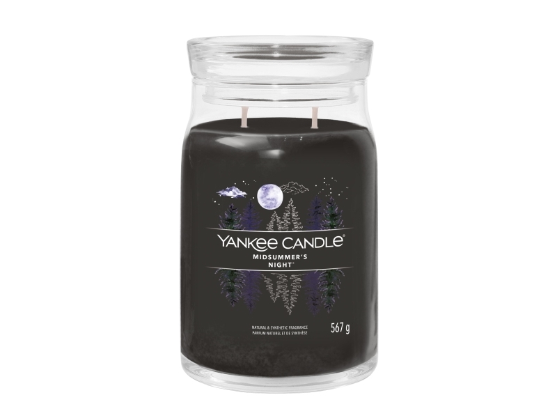 Yankee Candle 1629968E, Sylinder, Svart, Musk, Patchouli, 90 t, 1 stk