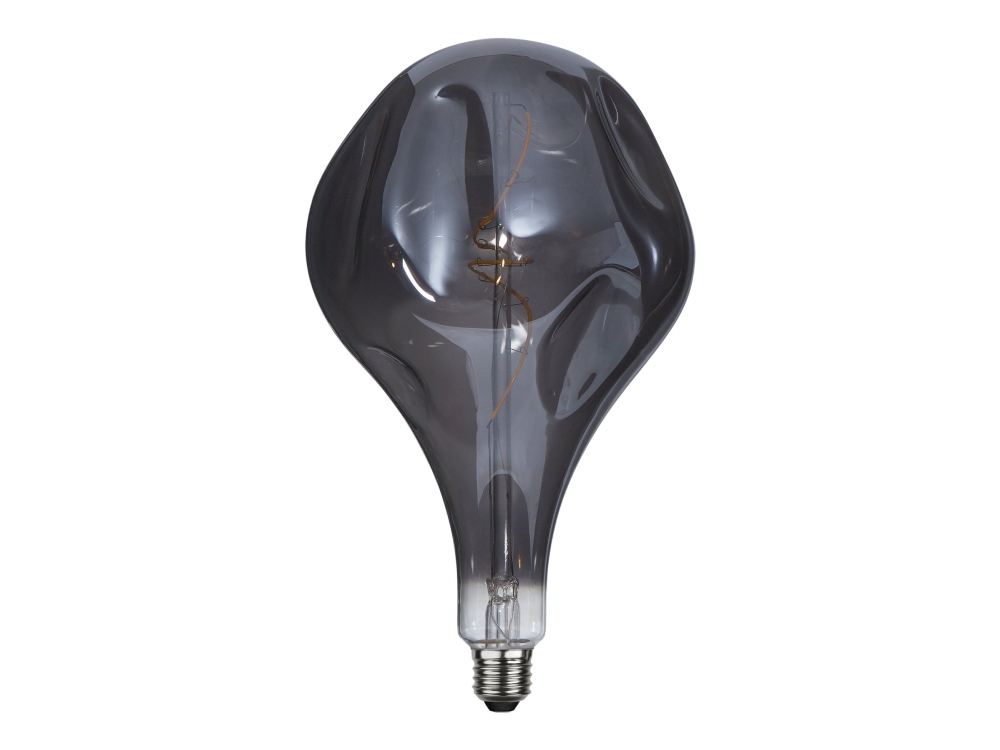 Eglo - LED-filamentlyspære - form: D165 - E27 - 4 W (ekvivalent 9 W) - varmt hvitt lys - 1800 K