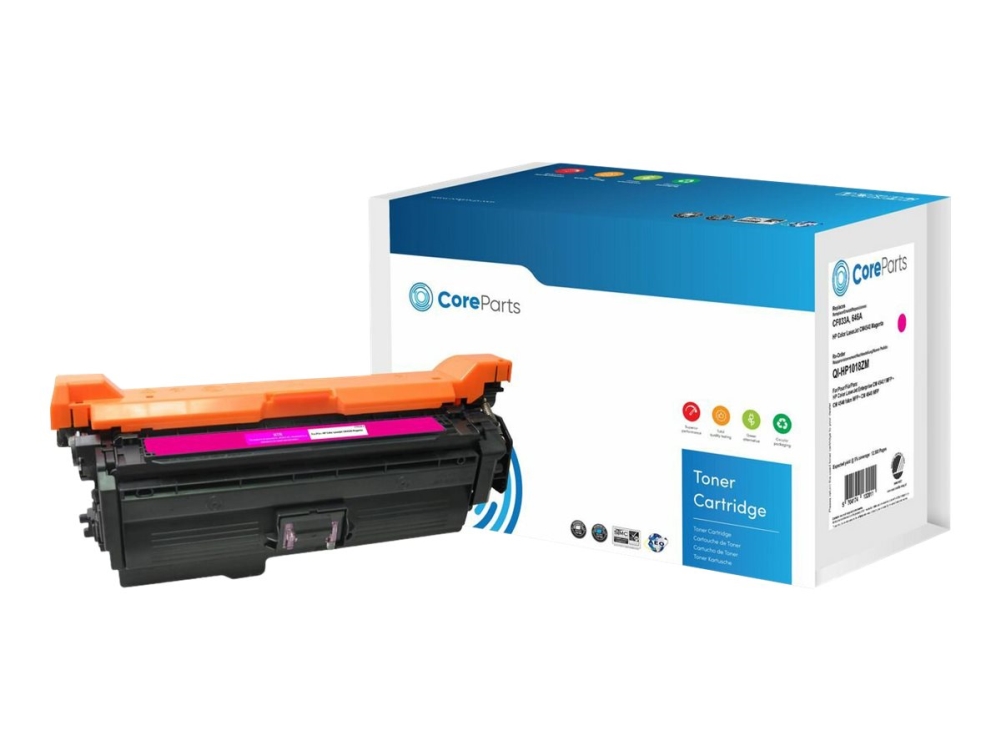 Coreparts Qi-Hp1018zm, 12500 Seiten, 12500 Seiten, Magenta, 1 Stück(E)