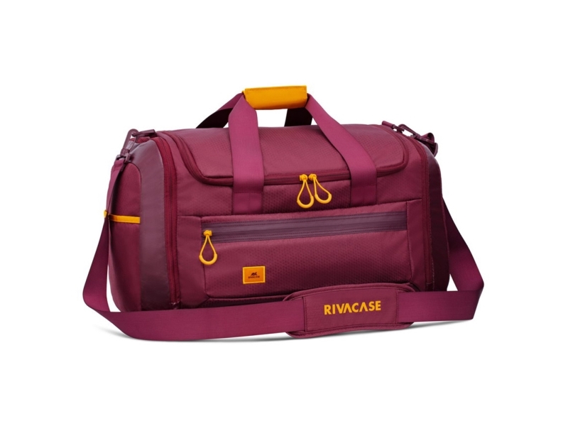 Rivacase Dijon, Polyester, Polyurethan, Burgund, Reisen, 35 L, Einfarbig, Reißverschluss