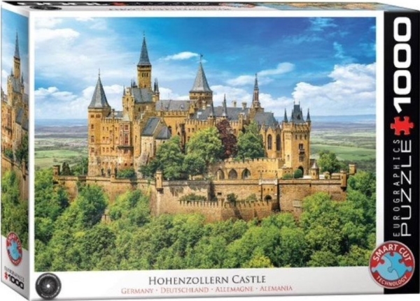 Puzzle 1000 Germany, View Of Hohenzollern Castle