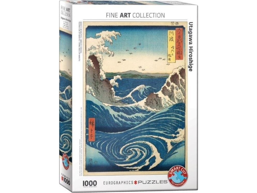 Puzzle 1000 Naruto Whirlpool, Hiroshige Utagawa