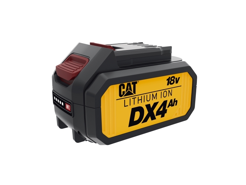 Cat Dxb4, 4000 Mah, Lithium-Ion (Li-Ion), 18 V, Schwarz, Gelb, 1 Stück(E)