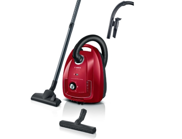 Bosch Serie 4 Bgd38rd1h, 600 W, Tromle Vakuum, Dry, Støvpose, 4 L, Mikro