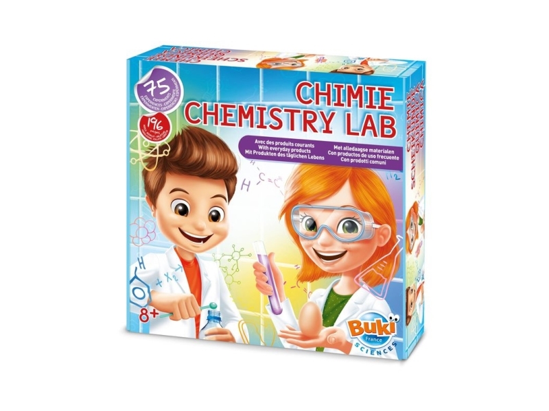 Buki Chimie Chemistry Lab, Experimentsats, Biologi, 8 År, Multifärg | Leksaker - Spel - Pussel | GameStuff