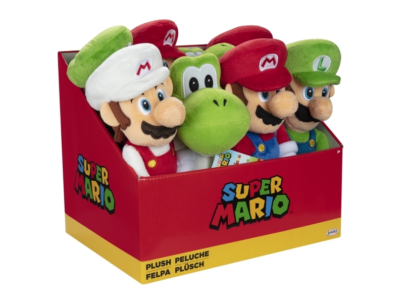 Super Mario 9 tums plysch W1, Asst. | Leksaker - För dom minsta | GameStuff