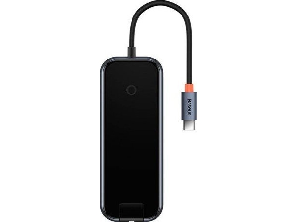 Baseus Hub 6In1 Baseus Acmejoy Series Station/Replicator Usb-C To 2Xusb 3.0 + Usb 2.0 + Usb-C Pd + Hdmi + Rj45 (Gray)