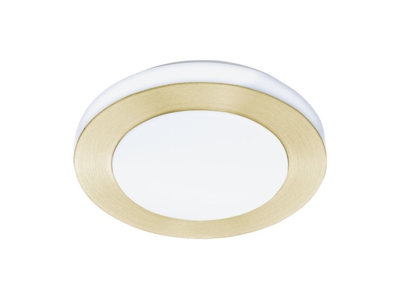 EGLO Led Carpi, 3 lampor, LED, 3000 K, 1110 LM, IP44, mässing, Vit | Belysning - Inomhusbelysning - Taklampa & Pendellampa | GameStuff