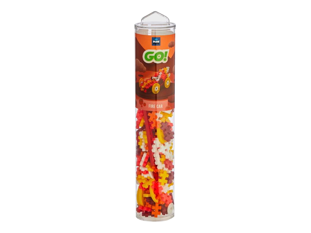 Plus-Plus Color Cars Fire / 200 Pcs Tube