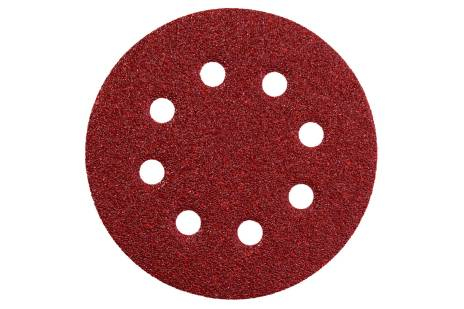 Metabo 631584000, Slibeblad, Metal, Polyester, Rustfrit Stål, Stål, Træ, Rød, Rund, 12,5 Cm, 12,5 Cm
