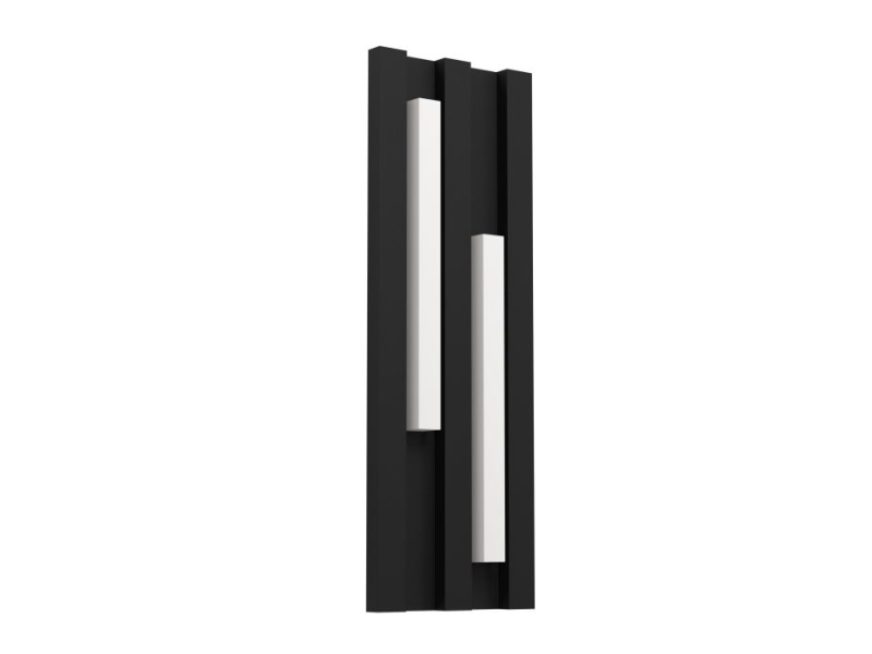Eglo Fandina Ude Væg 2X4,2W 1000Lm Ip55 Sort/Hvid