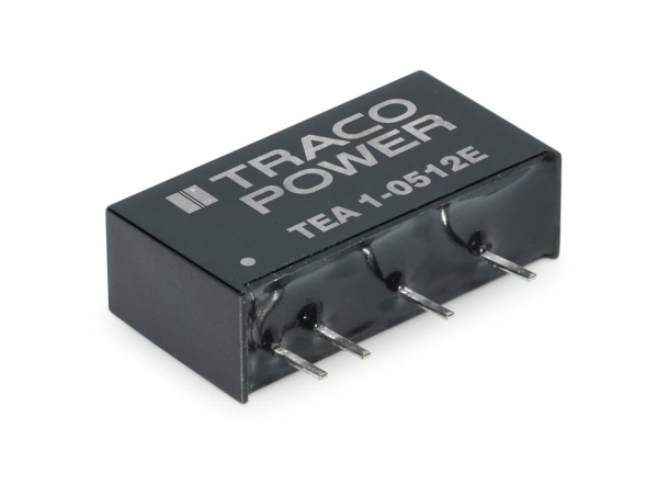 Traco Power TEA 1-0505E, 6 mm, 10,1 mm, 10,6 mm, 1,6 g, 1 W, 4.5-5.5 V