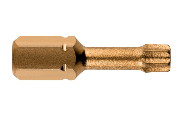 Metabo 628510000, 3 Stk, Torx, T25, 25 Mm, 25,4 / 4 Mm (1 / 4"), Sekskantet