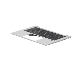 Hp Notebooks Udskiftningstastatur Med Clickpad Bagbelyst Fransk Med Topdække