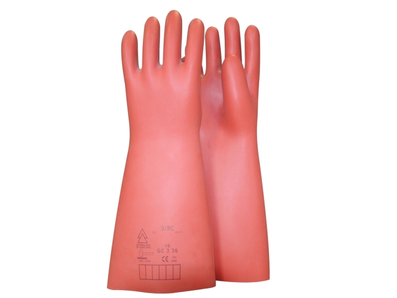 KS Tools 117.0009, Eristyskäsineet, Punainen, Aikuinen, Mies, UV-kestävä, Lateksi