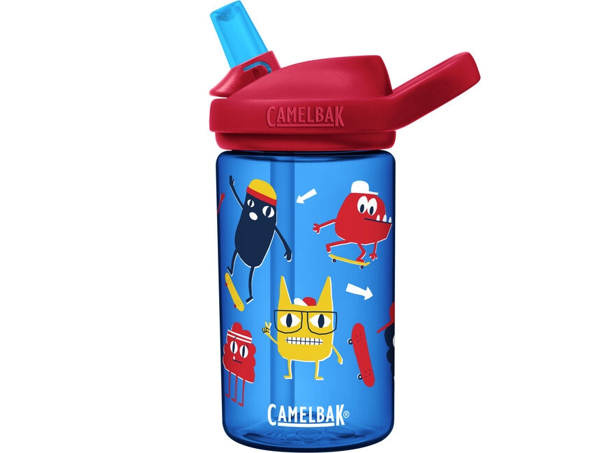 CamelBak Eddy+, 400 ml, Daglig användning, Multifärg, Polypropylen (PP), Silikon, Tritan, Skate Monsters, Barn | Sport & Träning - Tillbehör - Drickflaskor | GameStuff