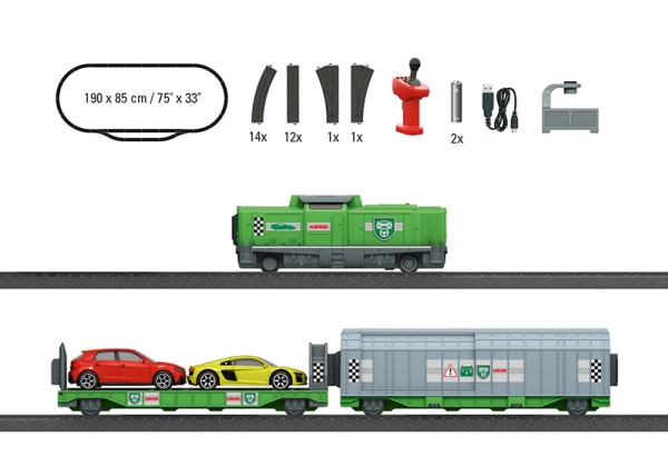 Märklin 29347, HO (1:87), 3 År, Batterier påkrævet