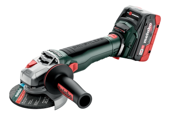 Metabo WB 18 LT BL, 10000 rpm, 12,5 cm, Batteri, 11 At, 1,8 kg, Børsteløs motor