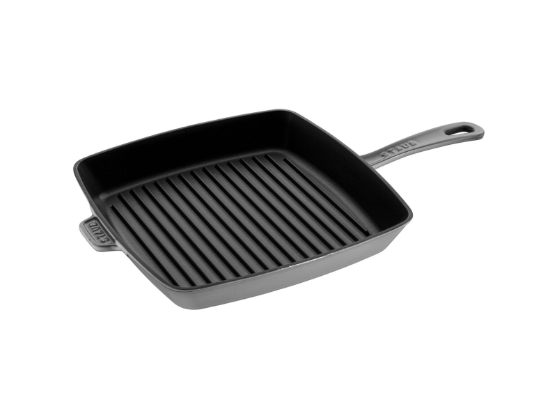 Zwilling Staub, Quadratisch, Grillpfanne, Grau, Emaille, -20 °C, 260 °C