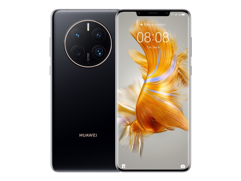 Huawei Mate 50 Pro - 4G smartphone - dual-SIM - RAM 8 GB / Intern hukommelse 256 GB -NM-kort - OLED-skærm - 6.74" - 2616 x pixels Hz) - 3x bagkamera 50 MP, 13 MP, 64 MP - front camera 13 MP - sort