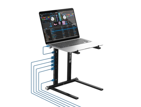 Reloop Standhub Notebook Stativ Sort 27 9 Cm 11  " 45 7 Cm 18  " 5 Kg 60 W