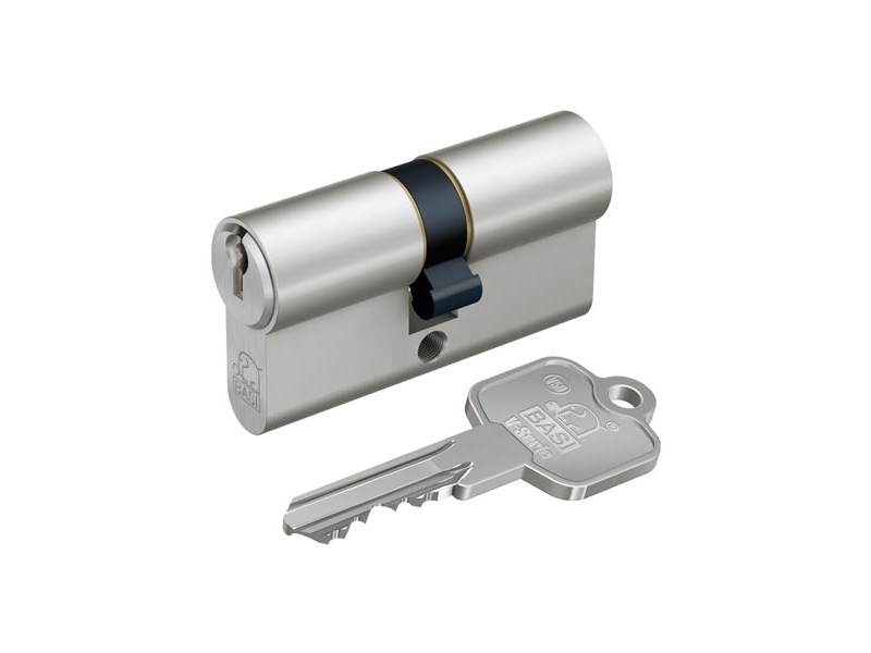 BASI V50 - 35/35 mm KA EF, Europrofilcylinder, Nickel, 3 styck, 1 styck, 261 g, 1,7 cm | Huset - Säkerhet & Larm - Lås | GameStuff