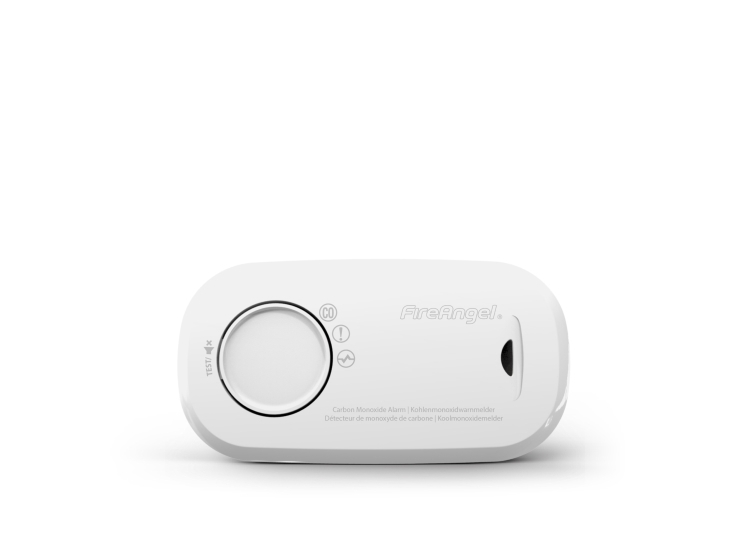 FireAngel FA3313-EUX10, Carbon monoxide (CO), Elektrokemisk detektor, Hjem, Trådløs, 85 dB, BS EN 50291-1:2018, BS EN 50291-2:2019