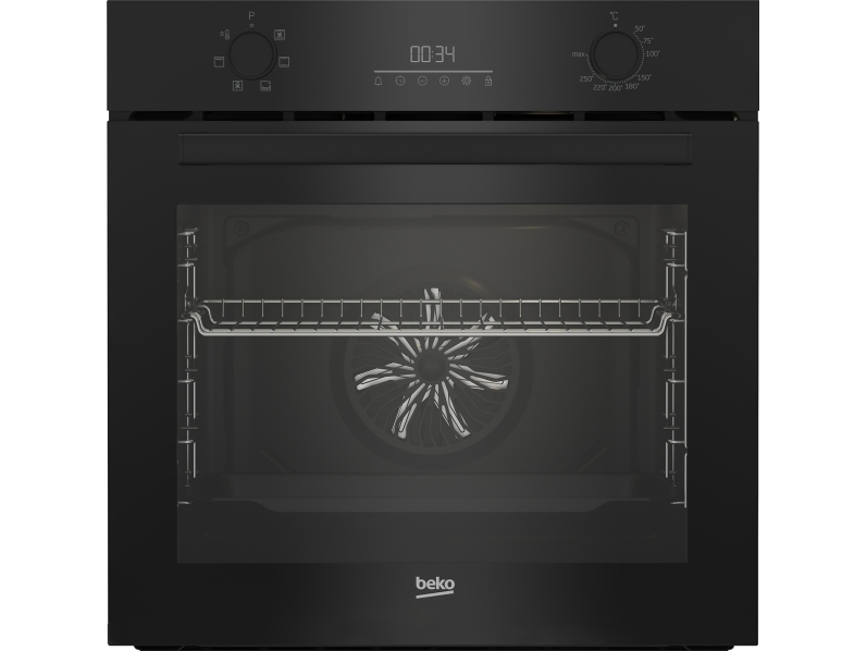 Beko BBIE17300B, Medium, Elektrisk ugn, 72 l, 72 l, 50 - 250 ° C, Ånga | Vitvaror - Ugnar - Inbyggnadsugnar | GameStuff