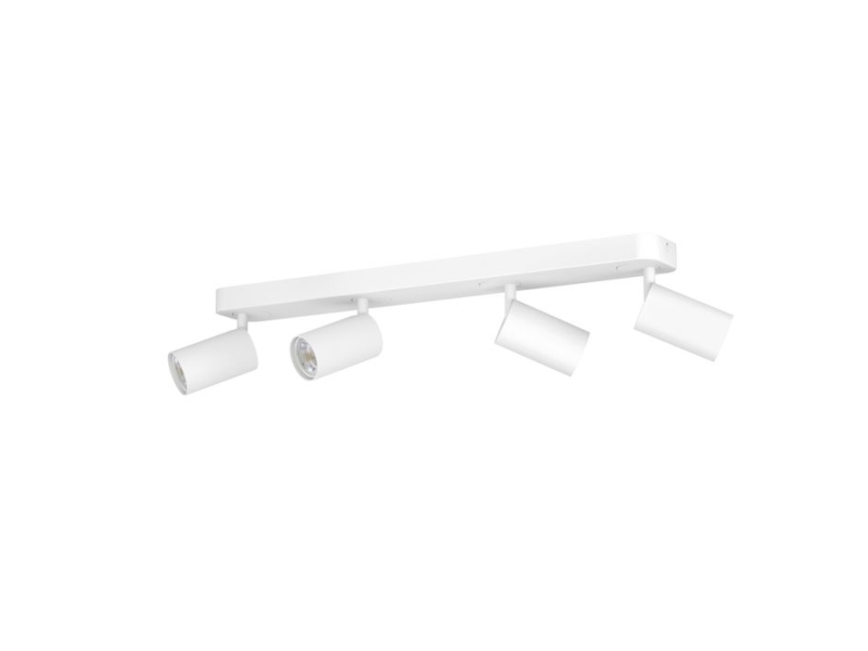 Z Telimbela spotlampe, 4 spotlights, hvit