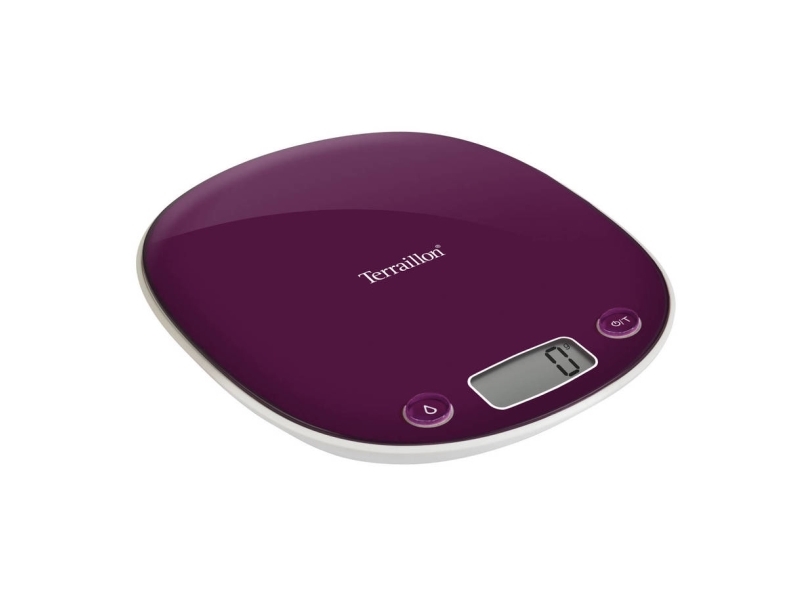 Macaron, Elektronisk kjøkkenvekt, 5 kg, 1 g, Lilla, LCD, 24 x 53 mm