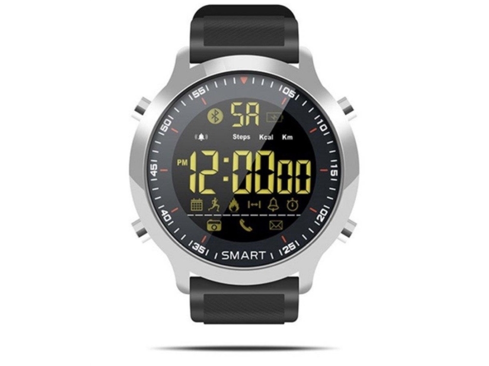 Sponge Smartwatch Surfwatch 1.21", Black, Bluetooth, Built-In Pedometer, Waterproof