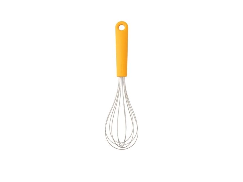 Brabantia Tasty+, Pallovispilä, Keltainen, Ruostumaton teräs, Muovi, Ripustuslenkki, 66 mm
